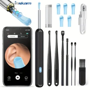 Ear Wax Remover with Camera And Lighting Ea